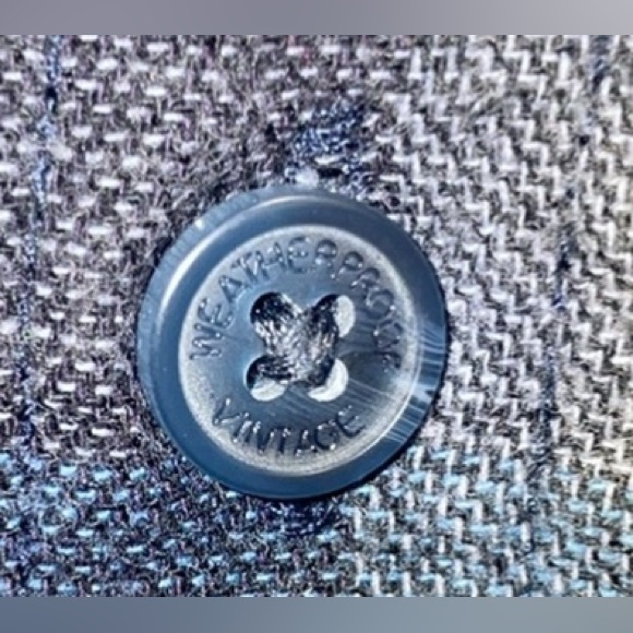 Preowned Original Weather Proof Vintage Flannel Size Medium Dark Blue Color. - Picture 7 of 11